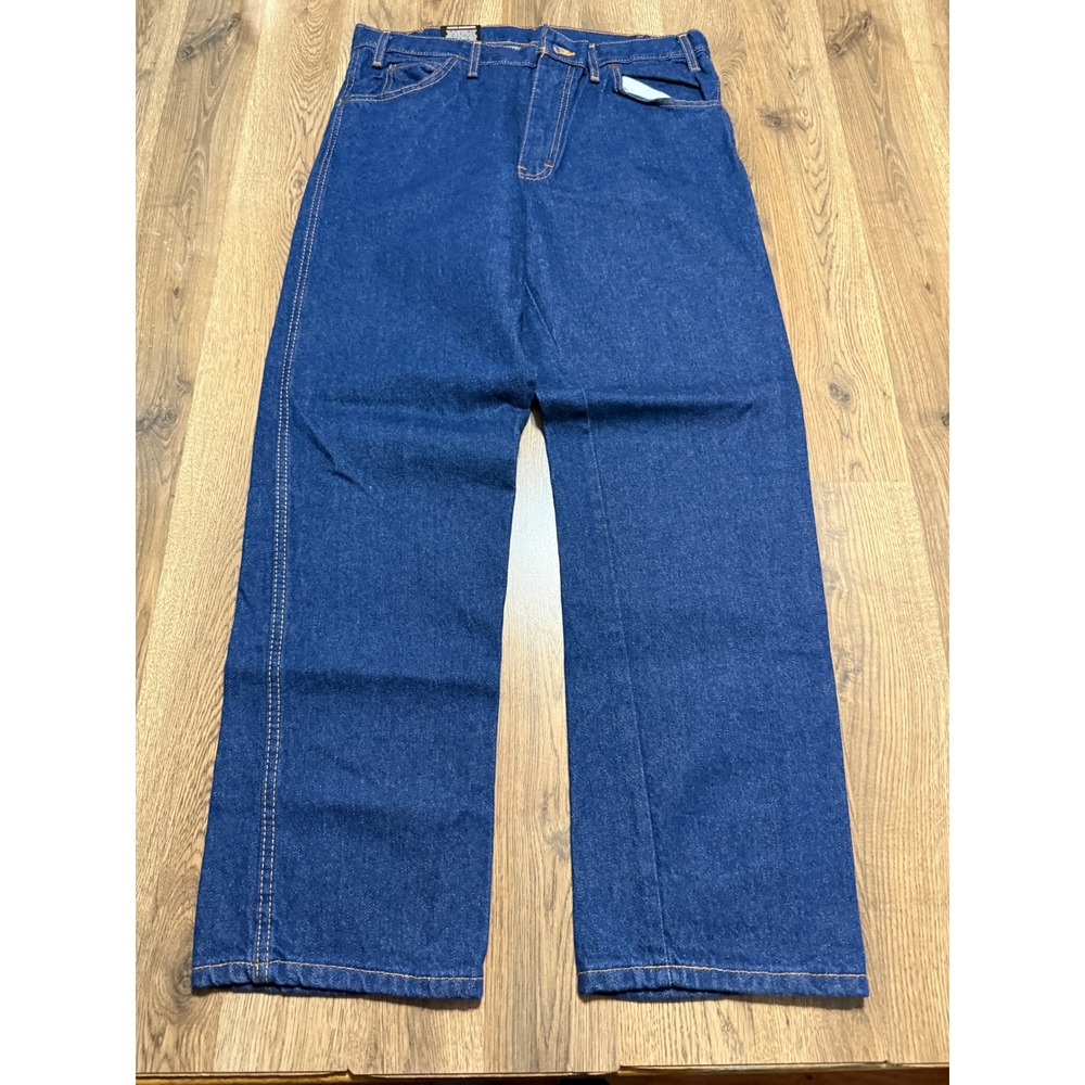 NWT Dickies Jeans Mens Size 34x30 Blue Jeans Regular Fit Straight Leg